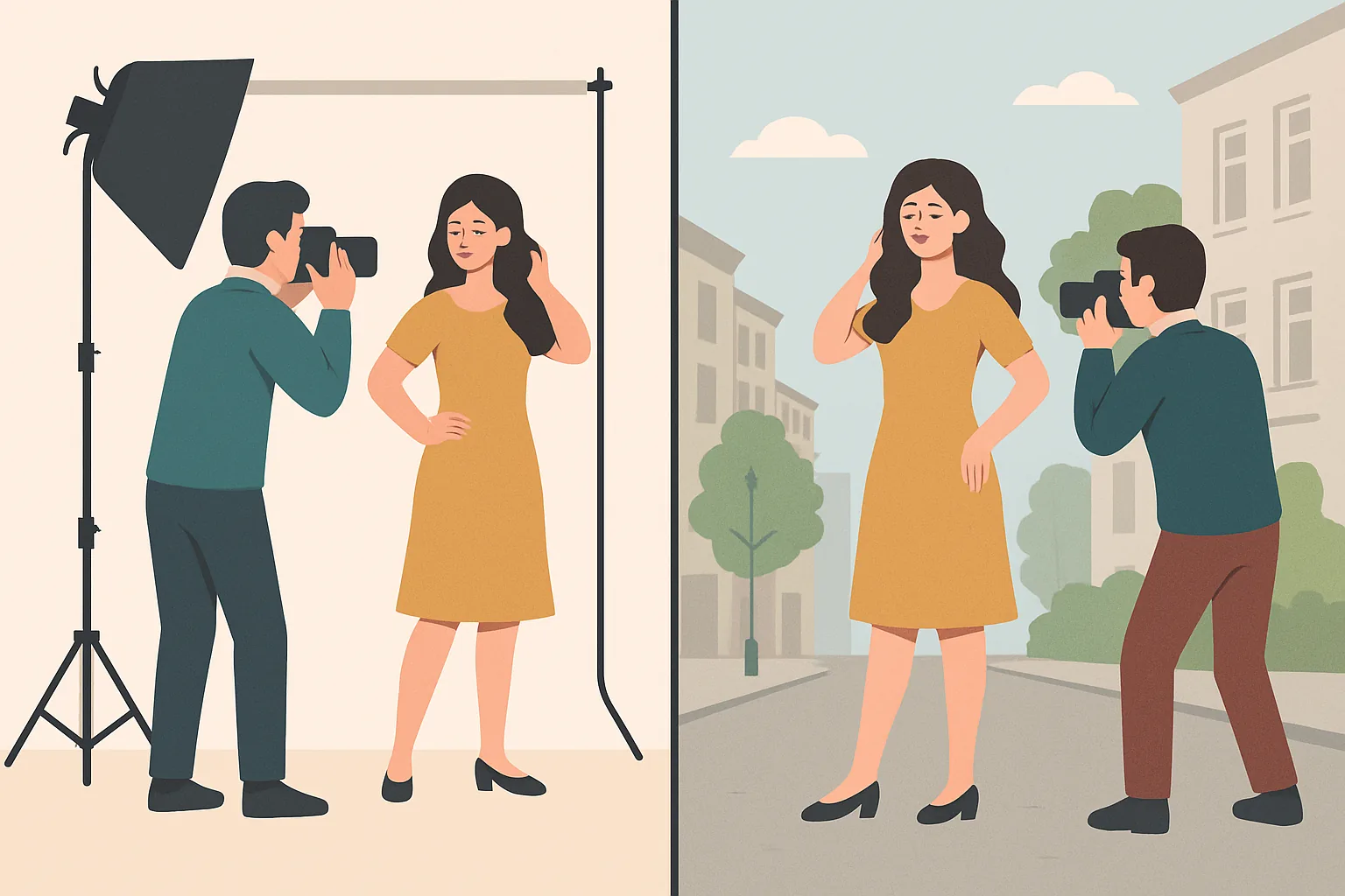 Фотосесія в студії чи на вулиці Харків: що обрати