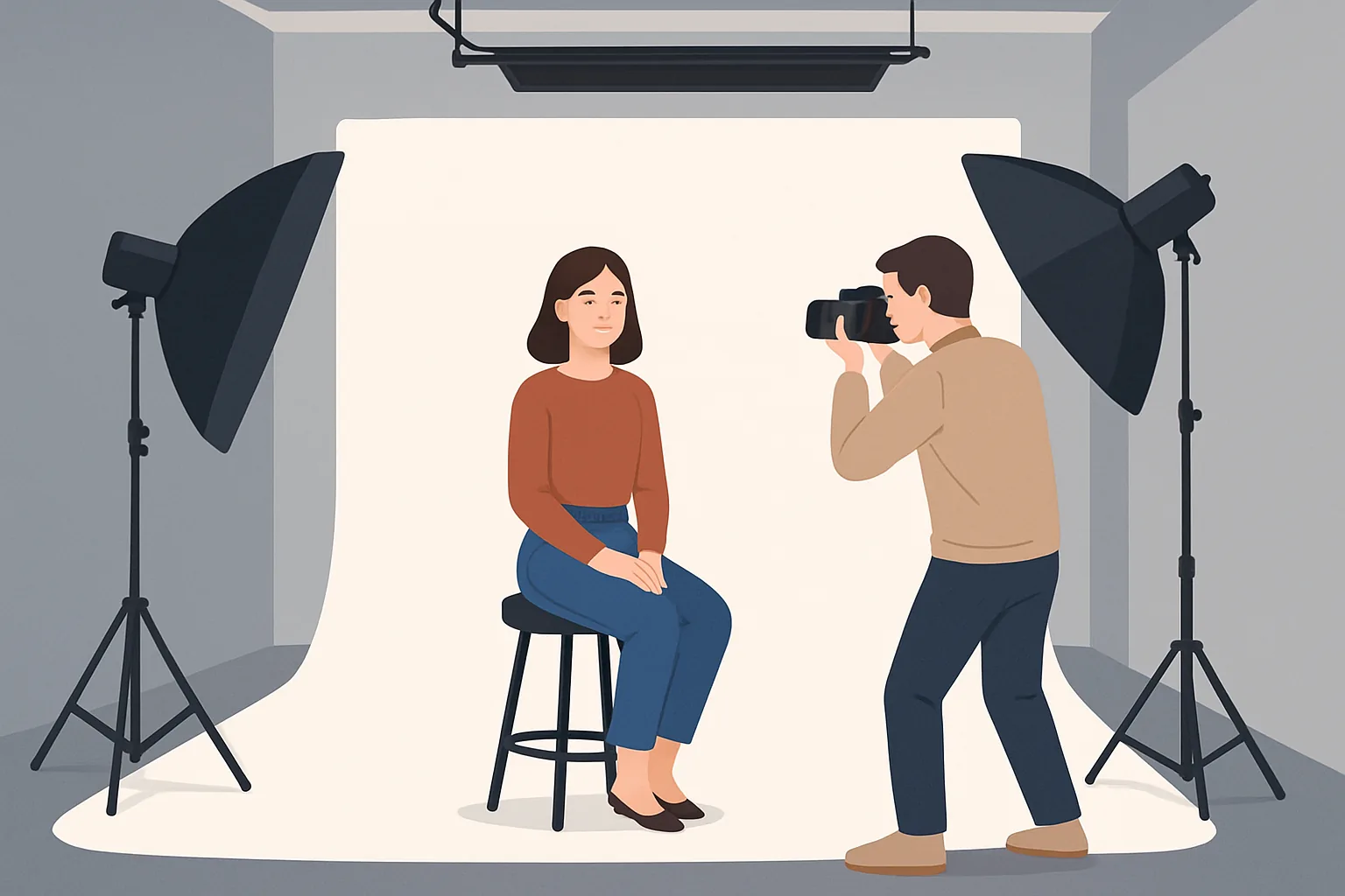 Фотосесія у фотостудії з циклорамою Харків
